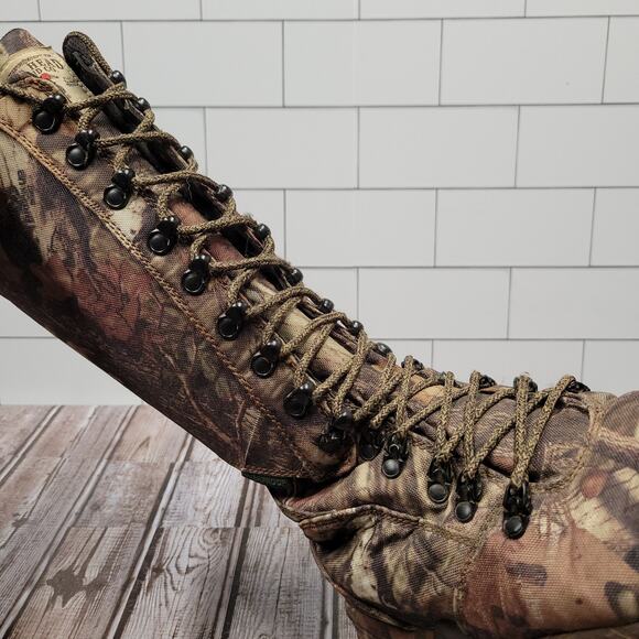 Red Head Camo Waterproof Hunting Boots Mens 8.5 Mossy Oak Infinity Tall main image 9